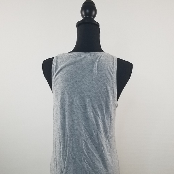 Victoria Sport Grey Gym Muscle Tee - Picture 5 of 5